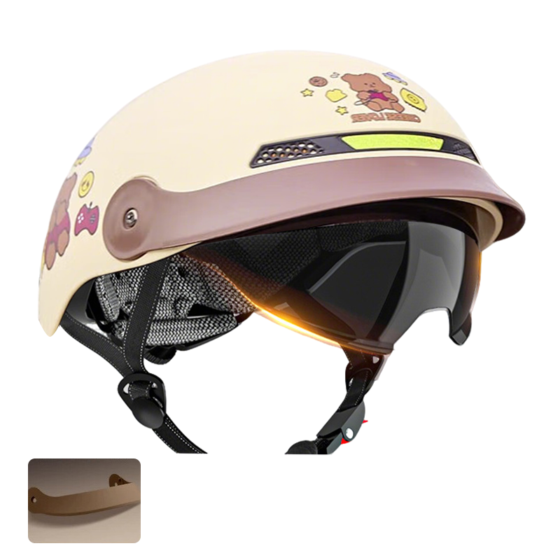 🛡️Breathable Lightweight Crash-Resistant Motorcycle Helme