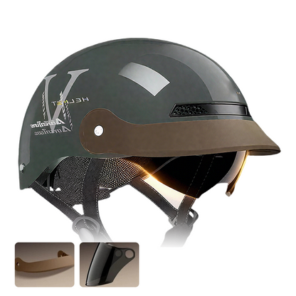 🛡️Breathable Lightweight Crash-Resistant Motorcycle Helme