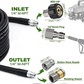 🚿 5800PSI Sewer Jetter Kit - High-Pressure Nozzle & Hose for Clogged Drains/Pipes, Compatible with Most Pressure Washers 🔧📦
