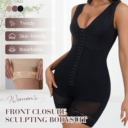 💕Women's Front Closure Sculpting Bodysuit