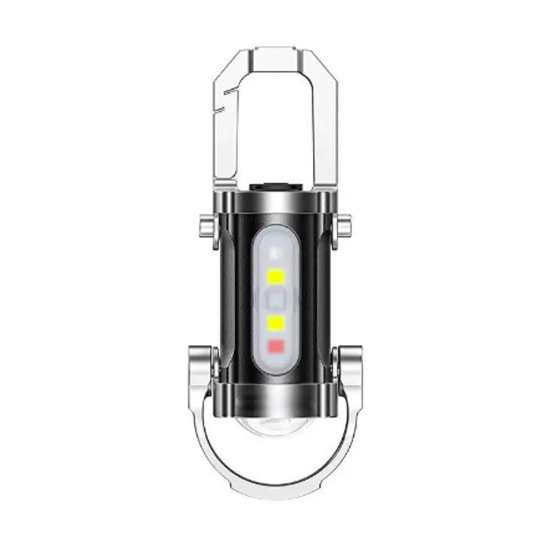 🔦 Rechargeable Keychain Flashlight – 300 Lumens, USB-C Charging & Compact, Unbreakable Design for EDC