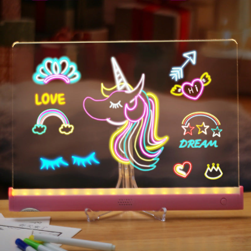🎉Children's Light-Up Drawing Board DIY Set