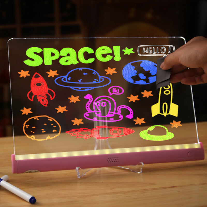 🎉Children's Light-Up Drawing Board DIY Set