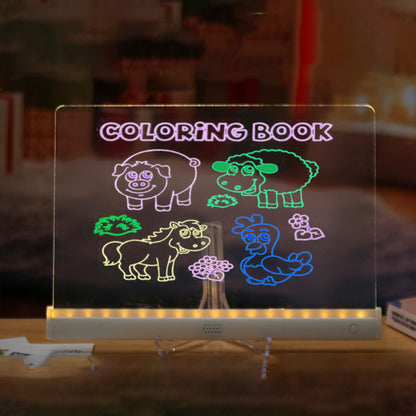 🎉Children's Light-Up Drawing Board DIY Set