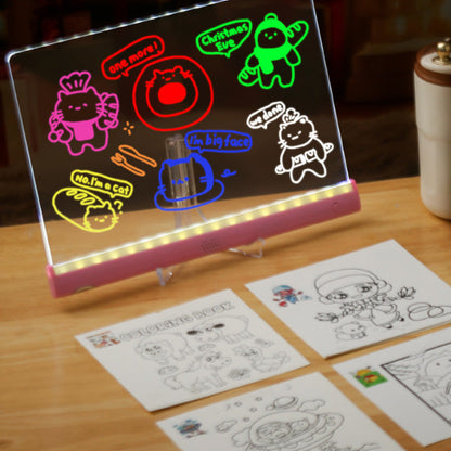 🎉Children's Light-Up Drawing Board DIY Set