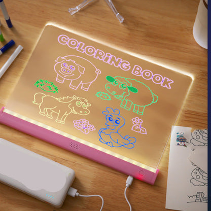🎉Children's Light-Up Drawing Board DIY Set