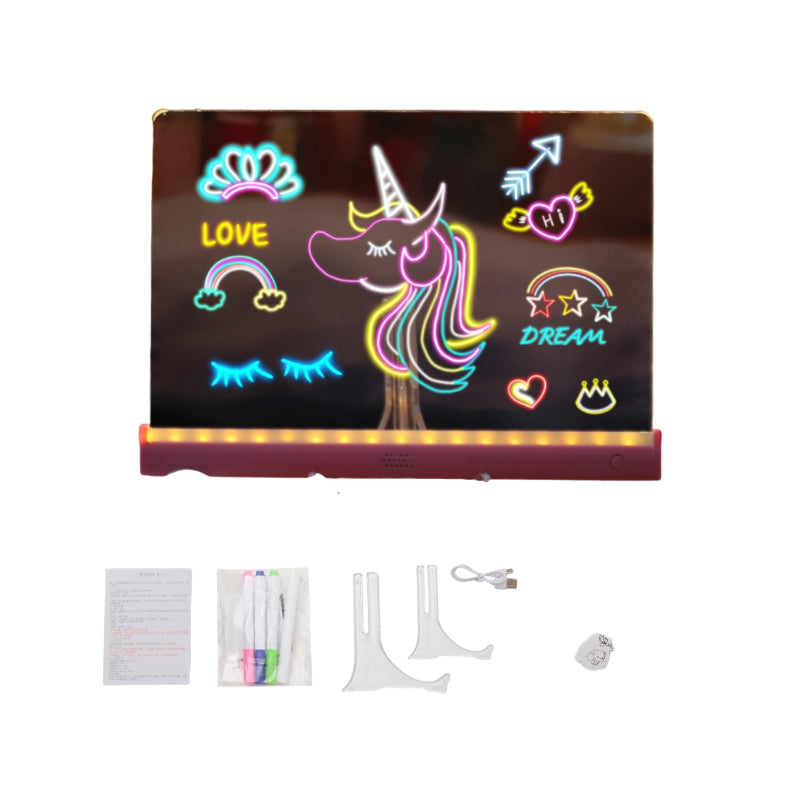 🎉Children's Light-Up Drawing Board DIY Set