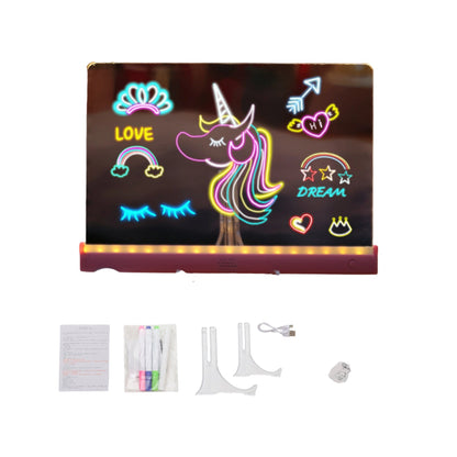 🎉Children's Light-Up Drawing Board DIY Set