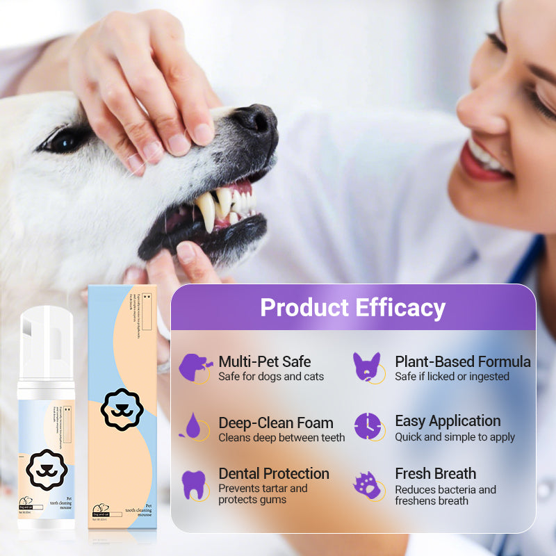 Fresh Breath Pet Oral Care Mousse