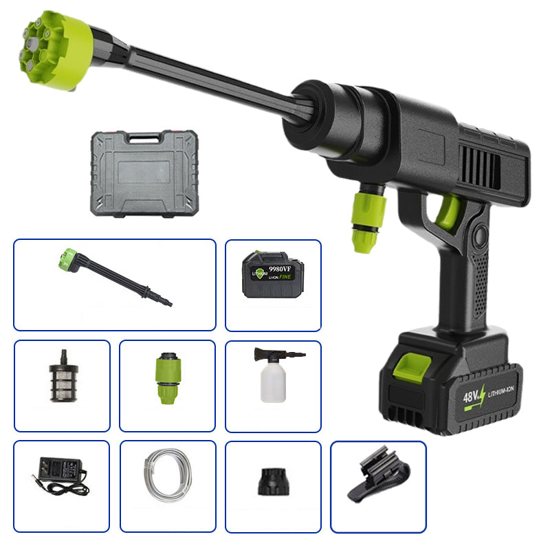 💦Handheld Portable Cordless Pressure Washer Gun