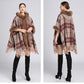 🔥✨Christmas Offer: 50% Off-Faux rabbit fur collar hooded cape