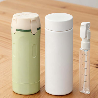 🧴4-in-1 Travel Dispenser Bottles – Leak-Proof, Refillable