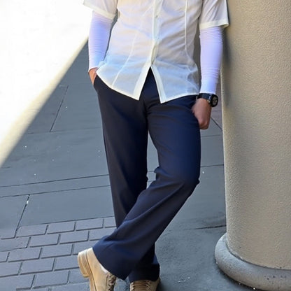 Men's Thickened Business Casual Pants