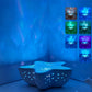 ⚡Free Shipping🔥Multi-color adjustment Hot selling atmosphere room decoration starfish wave projection lamp