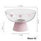 Durable transparent drain fruit bowl