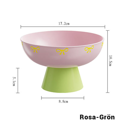 Durable transparent drain fruit bowl