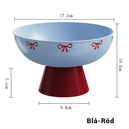 Durable transparent drain fruit bowl