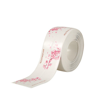 Bath Sealant Strip Self Adhesive 1/2/3 Rolls Caulk Tape White Waterproof Seal for Toilet Bathtub Shower Sink Wall Corner Kitchen with Sealing Tool 3.2m Length 38mm Width