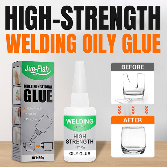 🛠️No tools. No drilling. Just glue！Welding High-Strength Oily Glue