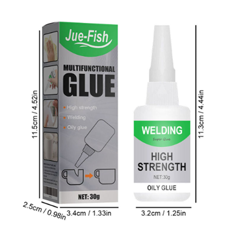 🛠️No tools. No drilling. Just glue！Welding High-Strength Oily Glue