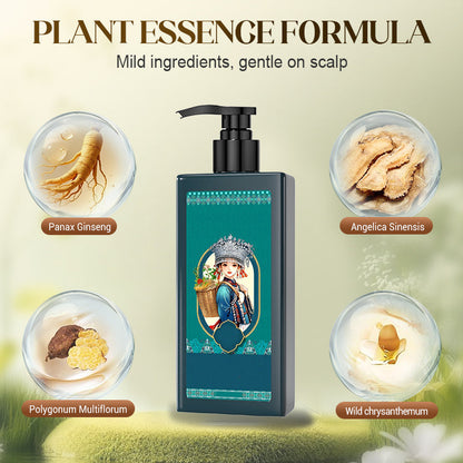 🌿 BUY 2 GET 1 FREE! ✨ Plant Extract Hair Dye for Gray Hair - Natural Formula with Nourishing Botanicals for Damage-Free Color & Shine 💆‍♀️💫