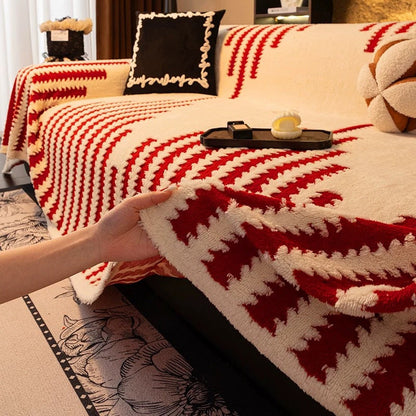 🎁Soft Plush Non-Slip Couch Cover🎁