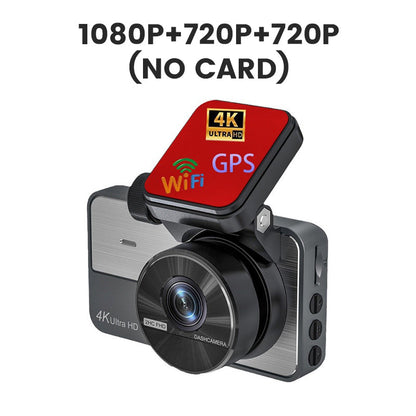 4K Ultra HD Car Dashcam with Night Vision