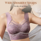 Lace Seamless Vest-Style Bra