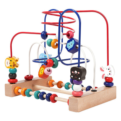 Educational Wooden Bead Maze Toy