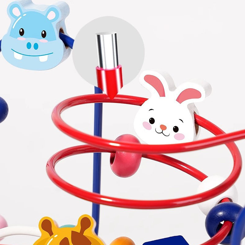 Educational Wooden Bead Maze Toy