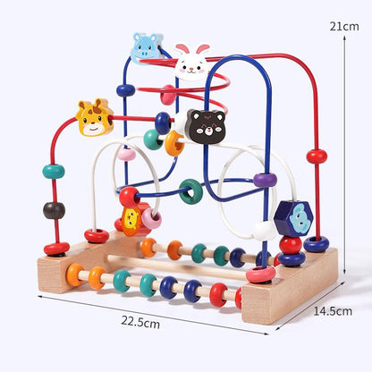 Educational Wooden Bead Maze Toy