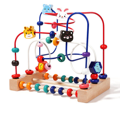 Educational Wooden Bead Maze Toy