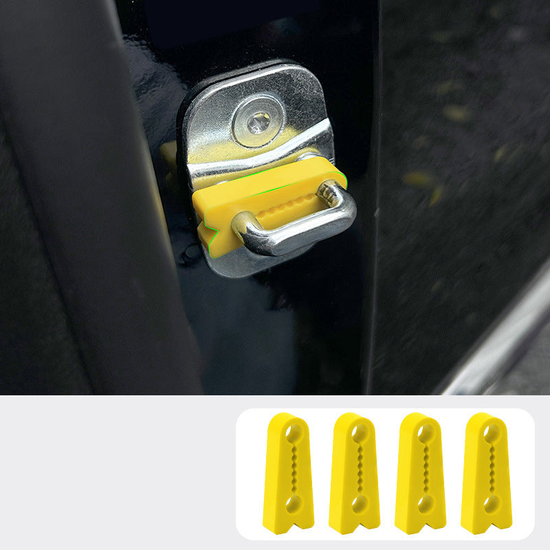 ✨ Silicone Car Door Damping Pads – Reduces Noise & Vibration, Protects Door Edges✨