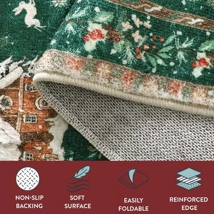 The Ultimate Christmas Feeling at Home – Soft & Non-Slip Rug with Festive Magic