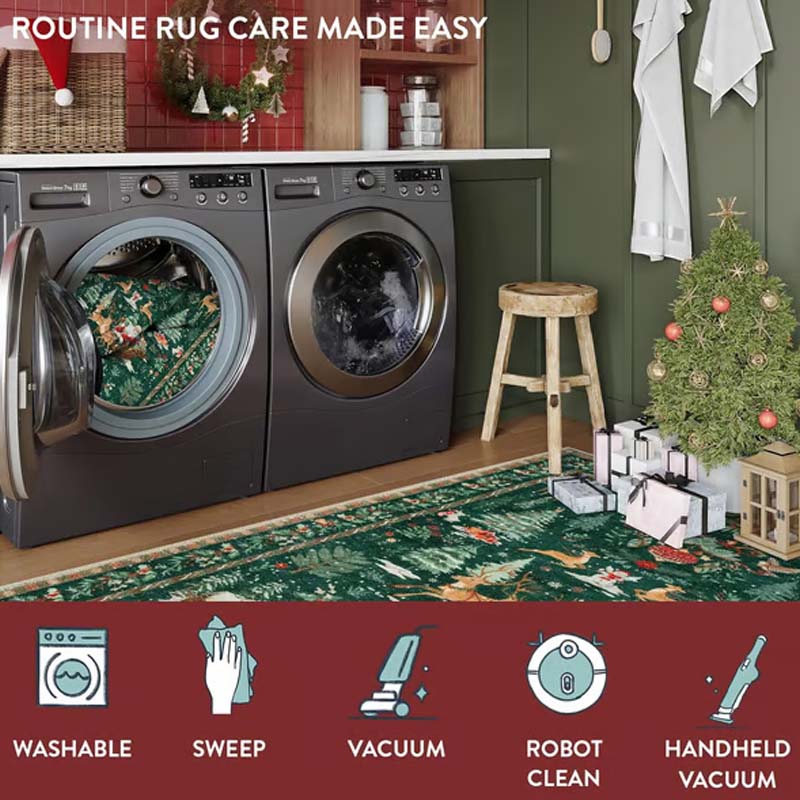 The Ultimate Christmas Feeling at Home – Soft & Non-Slip Rug with Festive Magic