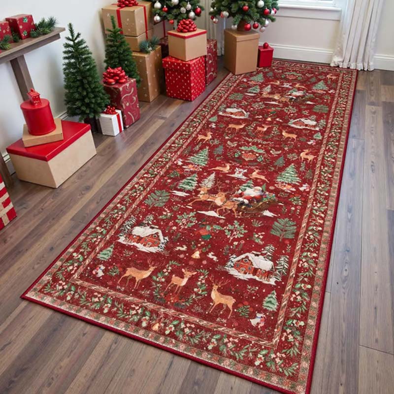 The Ultimate Christmas Feeling at Home – Soft & Non-Slip Rug with Festive Magic