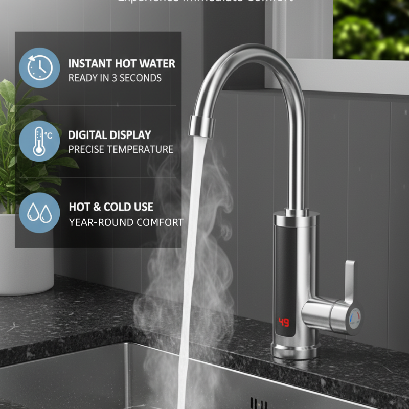 🔥Tankless Instant Hot Water Heater Faucet