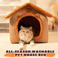 All-Season Washable Pet House Bed