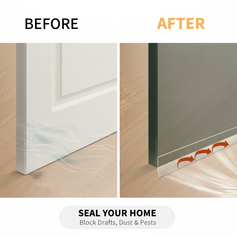 🌡️ Self-Adhesive Weather Stripping – Wind-Proof, Insulates & Easy to Apply 🏠