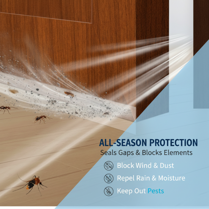 🌡️ Self-Adhesive Weather Stripping – Wind-Proof, Insulates & Easy to Apply 🏠