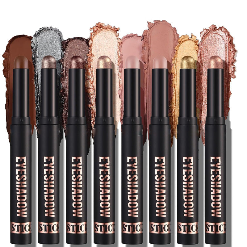 Long-Wear Glitter Stick – One-Swipe Vibrant Color, All-Day/All-Night Wear & Quick-Dry Formula