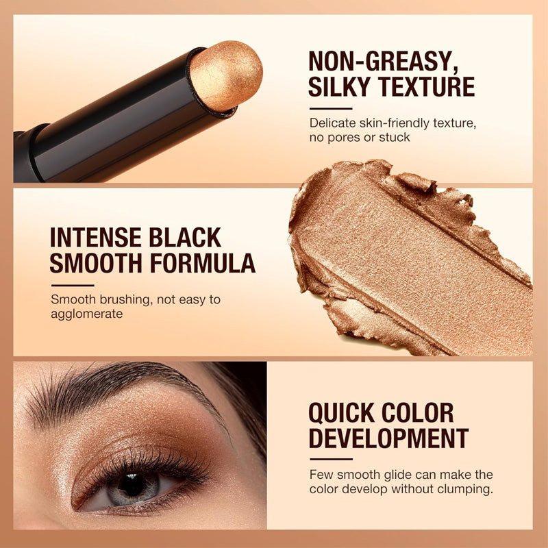 🎁✨8 Colors Glitter Eyeshadow Stick Waterproof & Long-Wearing & Multi-Use