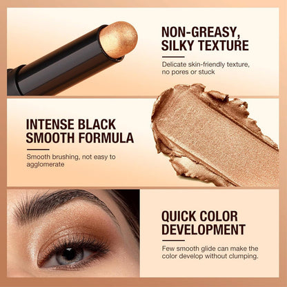 🎁✨8 Colors Glitter Eyeshadow Stick Waterproof & Long-Wearing & Multi-Use