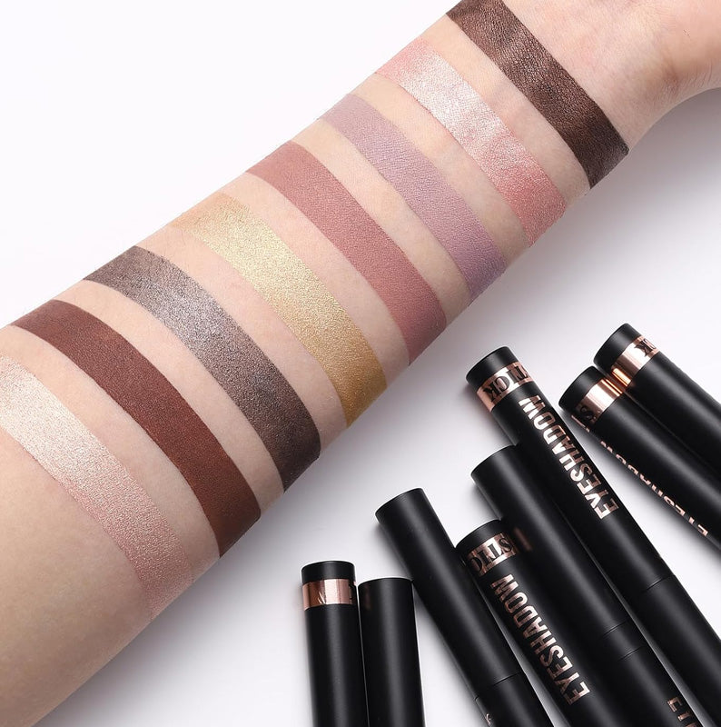 Long-Wear Glitter Stick – One-Swipe Vibrant Color, All-Day/All-Night Wear & Quick-Dry Formula