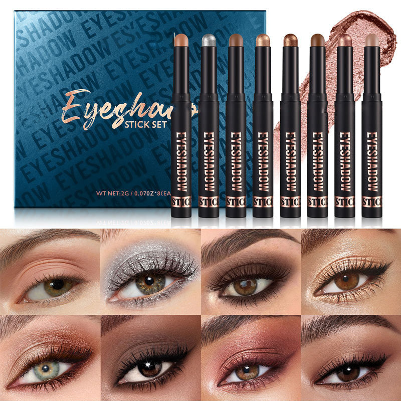Long-Wear Glitter Stick – One-Swipe Vibrant Color, All-Day/All-Night Wear & Quick-Dry Formula