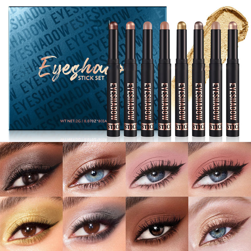Long-Wear Glitter Stick – One-Swipe Vibrant Color, All-Day/All-Night Wear & Quick-Dry Formula