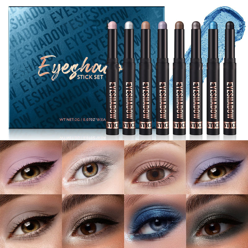 Long-Wear Glitter Stick – One-Swipe Vibrant Color, All-Day/All-Night Wear & Quick-Dry Formula