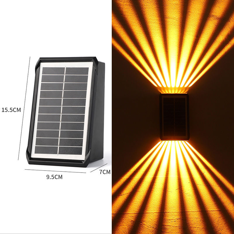 Solar Outdoor Waterproof Wall Light Set