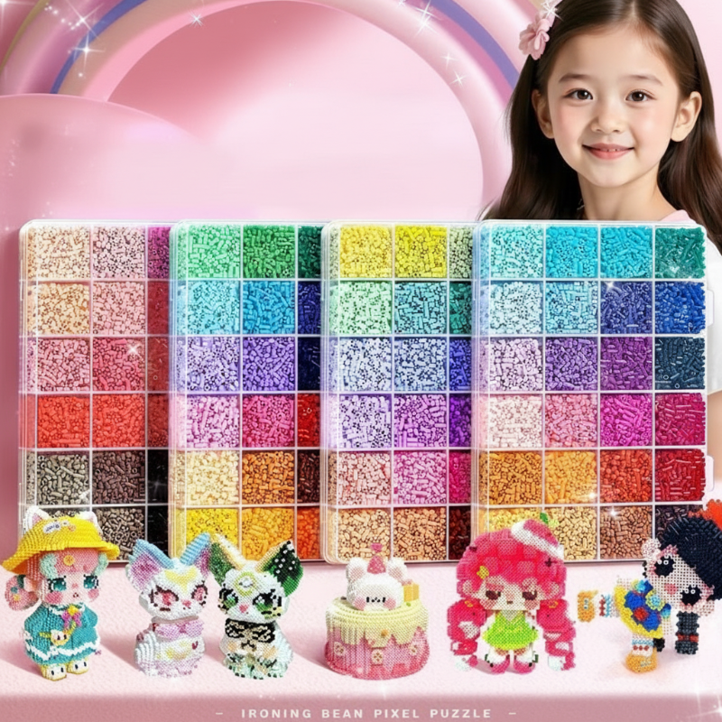 Complete 96-Color Fuse Bead Craft Kit