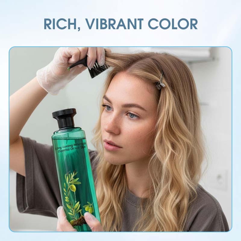 🌿Long-Lasting Botanical Essential Oil Hair Dye🌿
